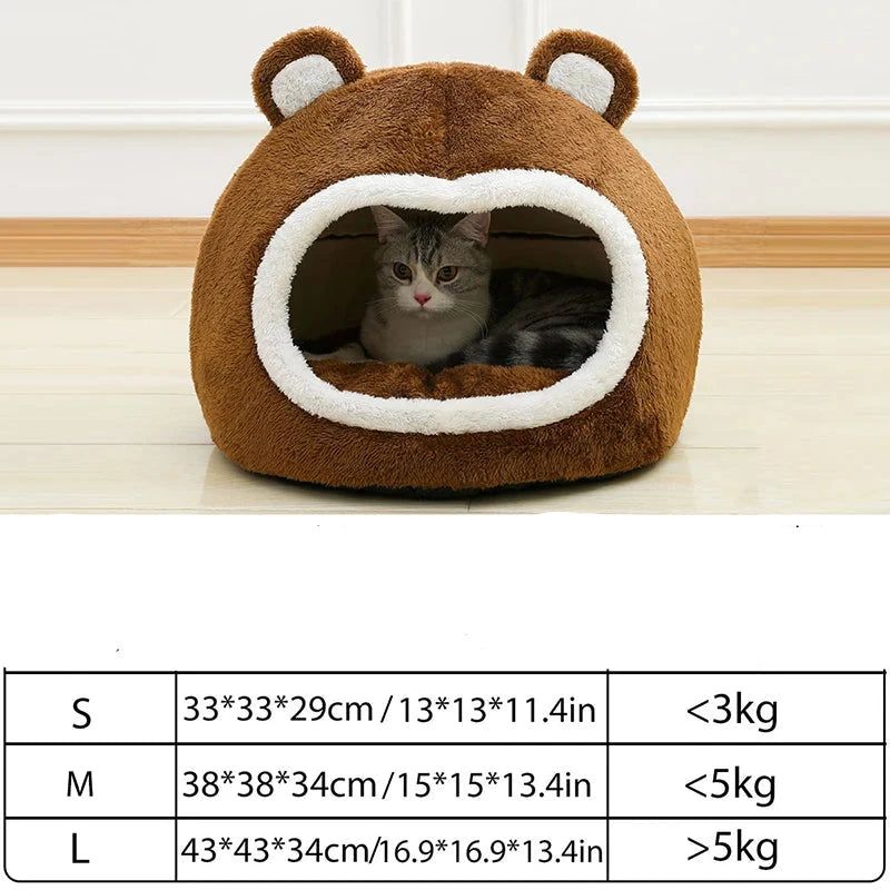 Niche pour chat - Ourson™ - Ronron-Toudou