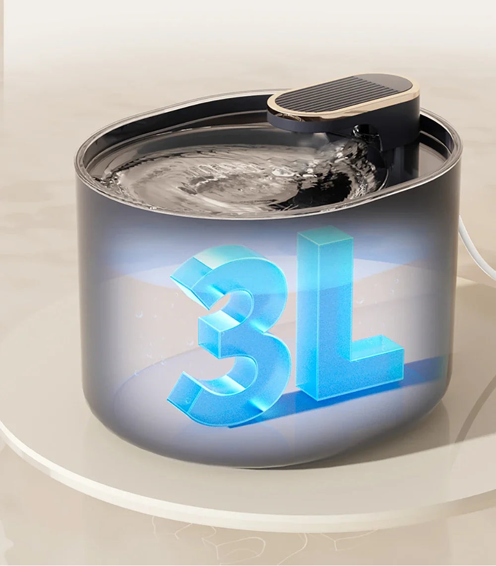 Fontaine a eau pour chat Led™ | Lumineuse 3L