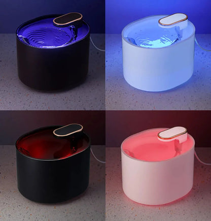 Fontaine a eau pour chat Led™ | Lumineuse 3L