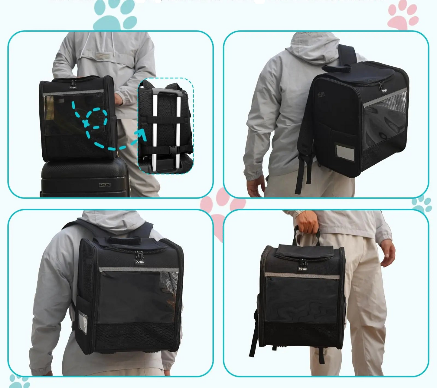 Sac à dos chat - Respire™ | Aventure Féline