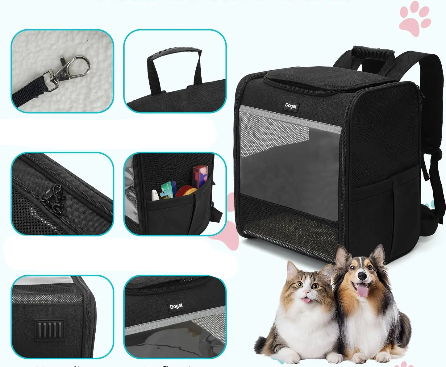 Sac à dos chat - Respire™ | Aventure Féline