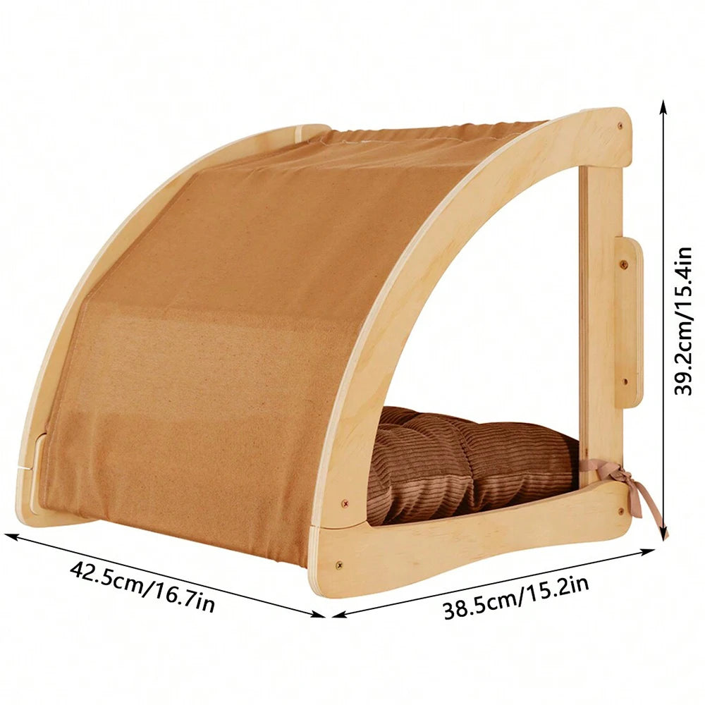 Arbre à Chat Mural Suspendu™ - Ronron-Toudou