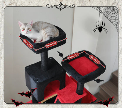 arbre-à-chat-tour-halloween-confort