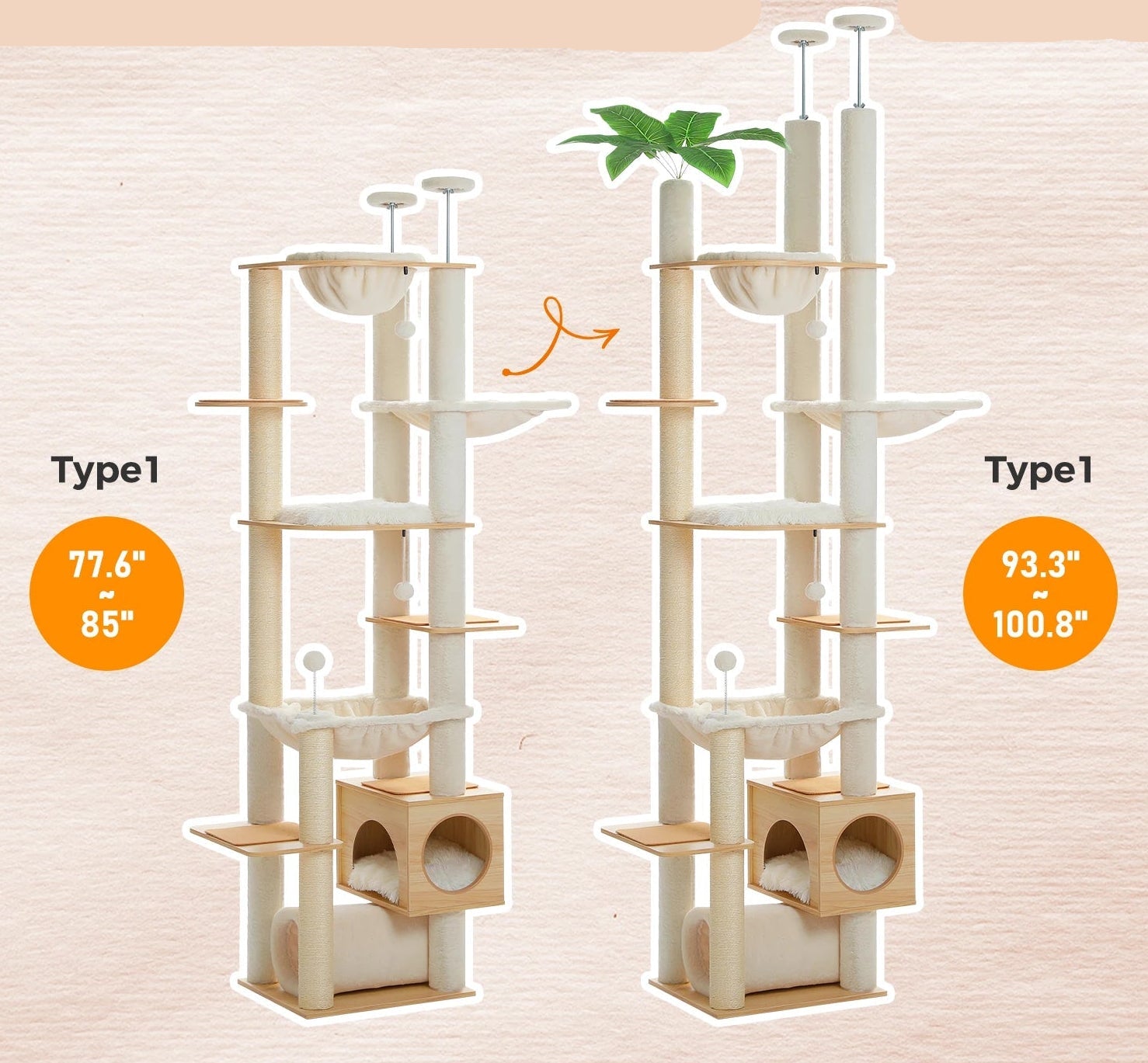 arbre-a-chat-bois-blanc-beige-dimension