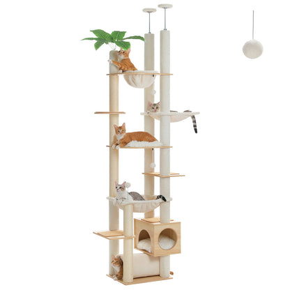 arbre-a-chat-bois-blanc-beige-model