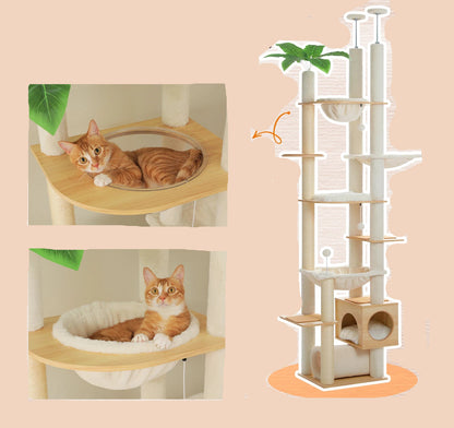 arbre-a-chat-bois-blanc-beige-reposant