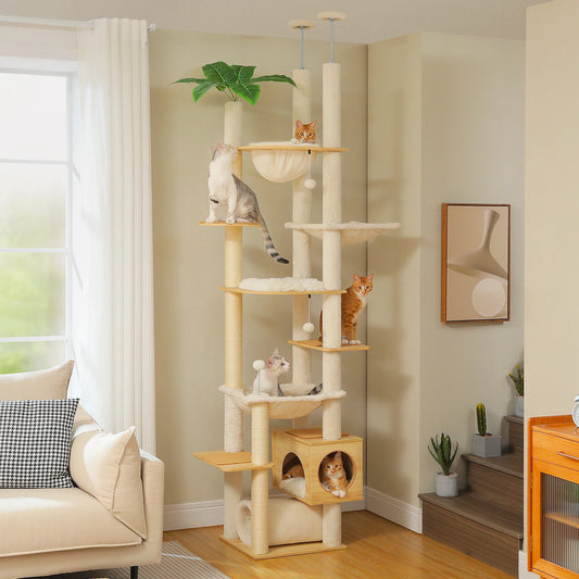 arbre-a-chat-bois-blanc-beige