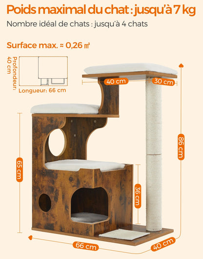 Arbre a chat Forme™ - Ronron-Toudou
