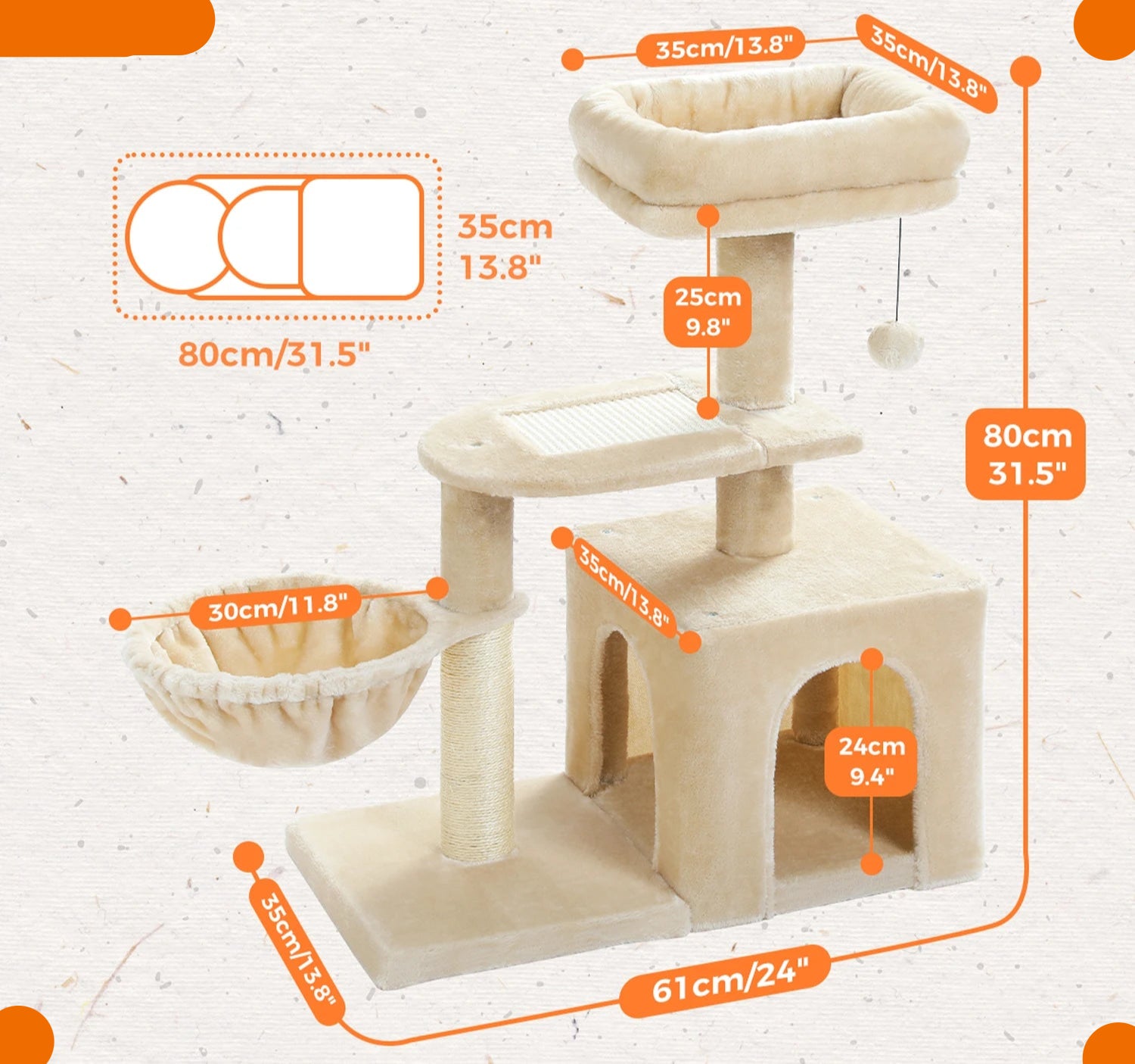 Arbre a chat - L'petit™ - Ronron-Toudou