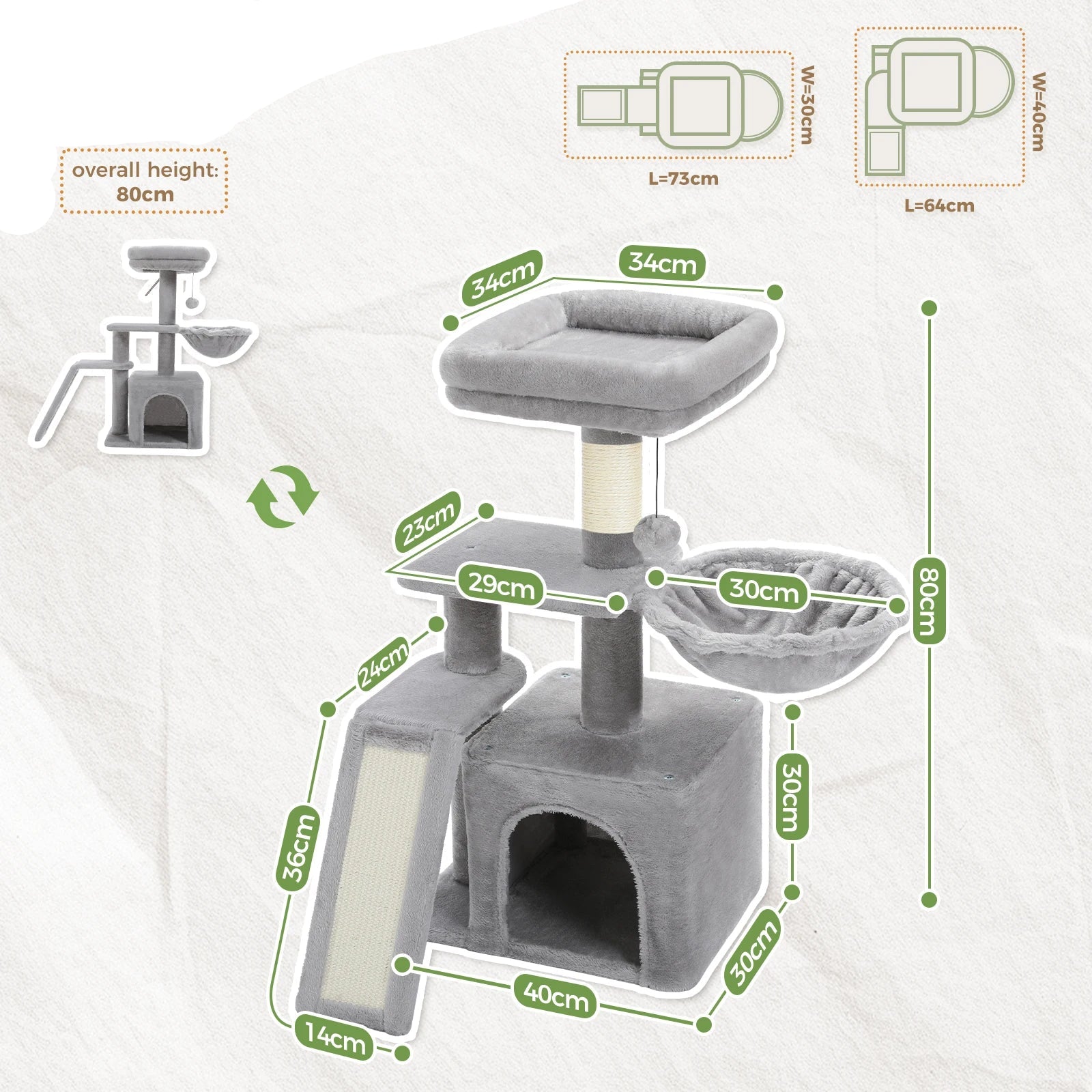 Arbre a chat - L'petit™ - Ronron-Toudou