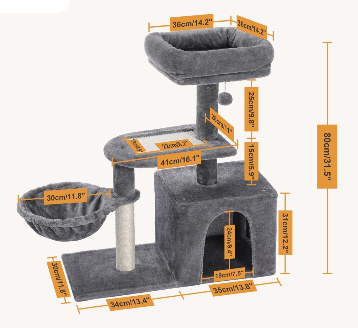Arbre a chat - L'petit™ - Ronron-Toudou