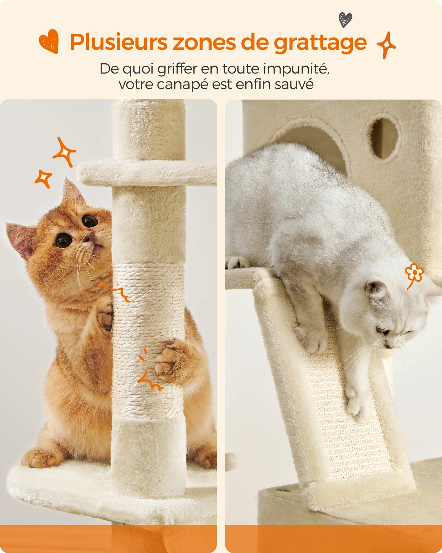 Arbre a chat - Montagne™ - Ronron-Toudou