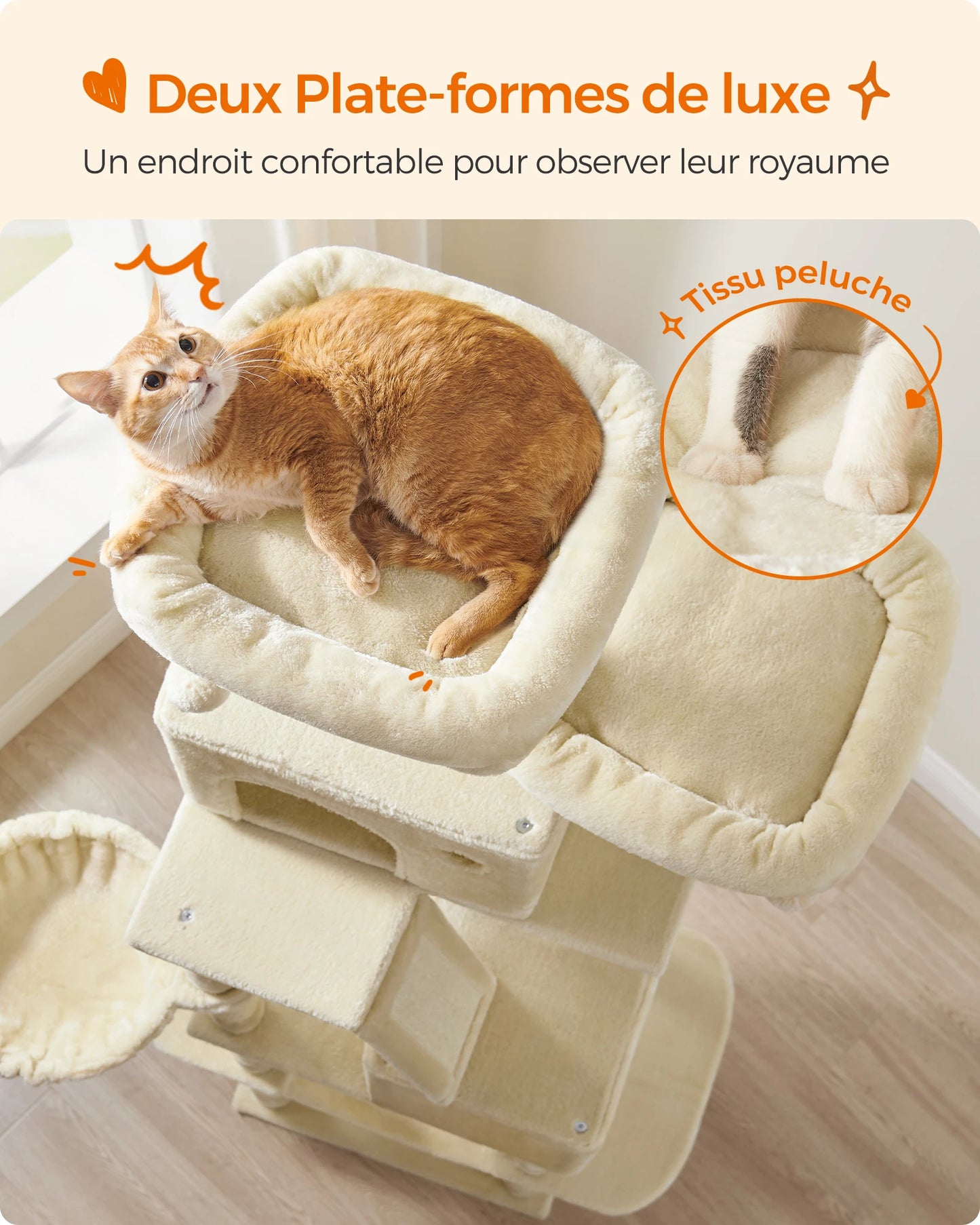 Arbre a chat - Montagne™ - Ronron-Toudou