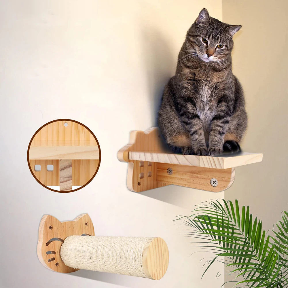 Arbre à Chat Mural - Lescalade™ - Ronron-Toudou