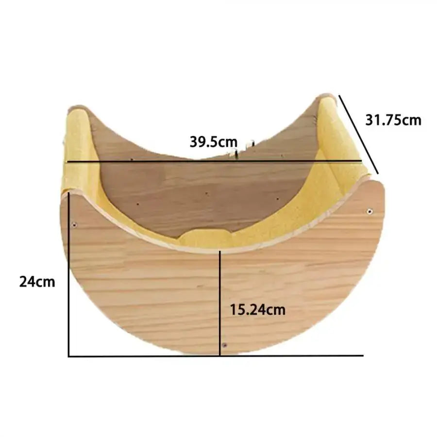 Arbre à Chat Mural Suspendu™ - Ronron-Toudou