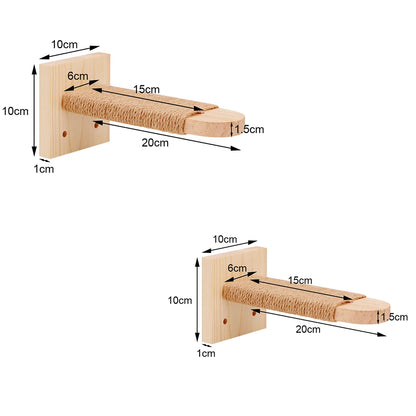 Arbre à Chat Mural Escalade™ - Ronron-Toudou
