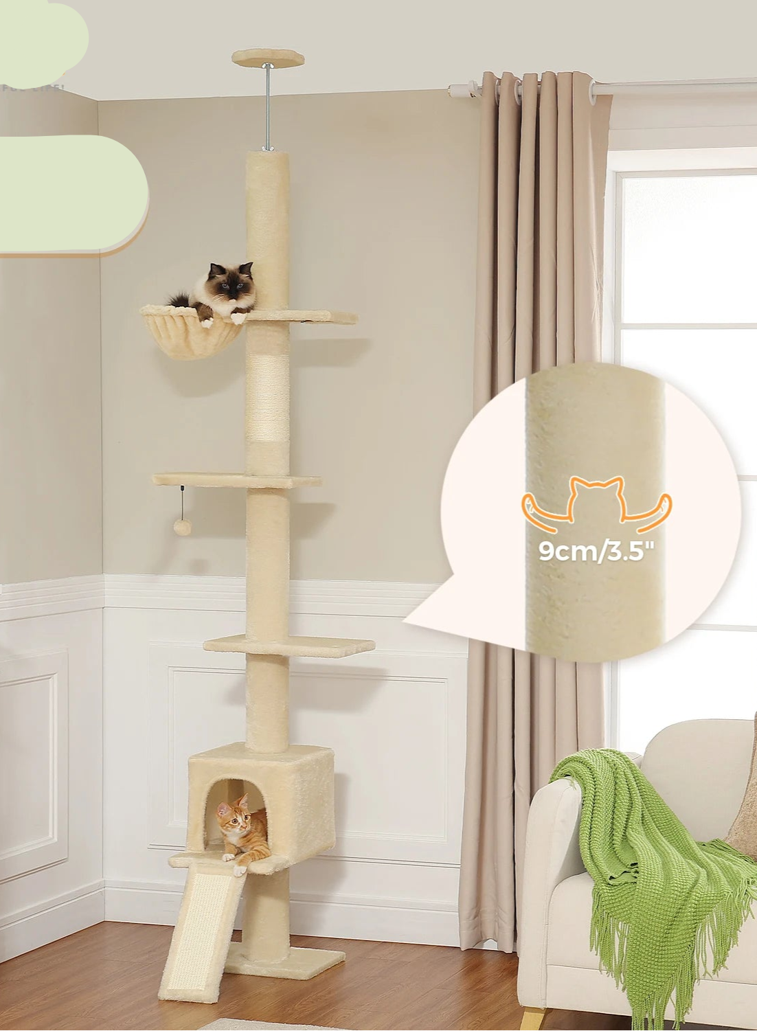 Arbre a Chat Niché™ - Ronron-Toudou