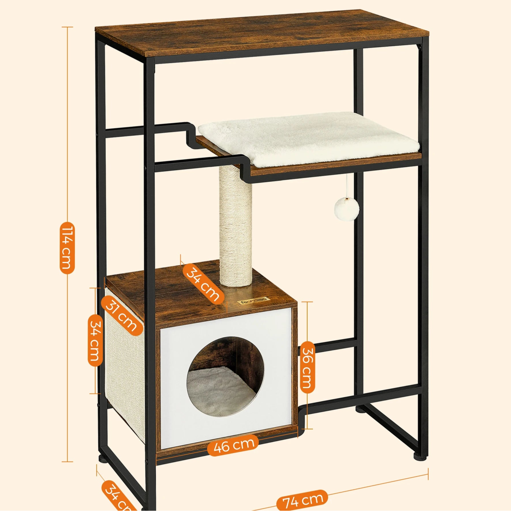 Arbre a chat - Niche™ - Ronron-Toudou
