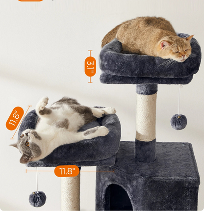 Arbre à chat - Ponpon™ - Ronron-Toudou