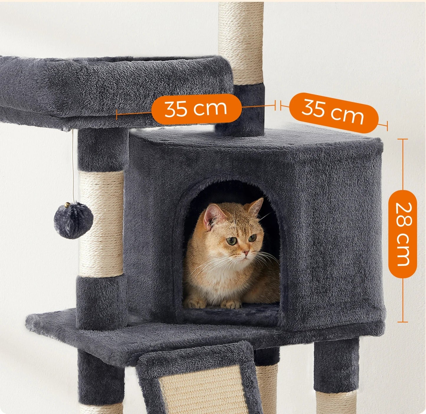 Arbre à chat - Ponpon™ - Ronron-Toudou