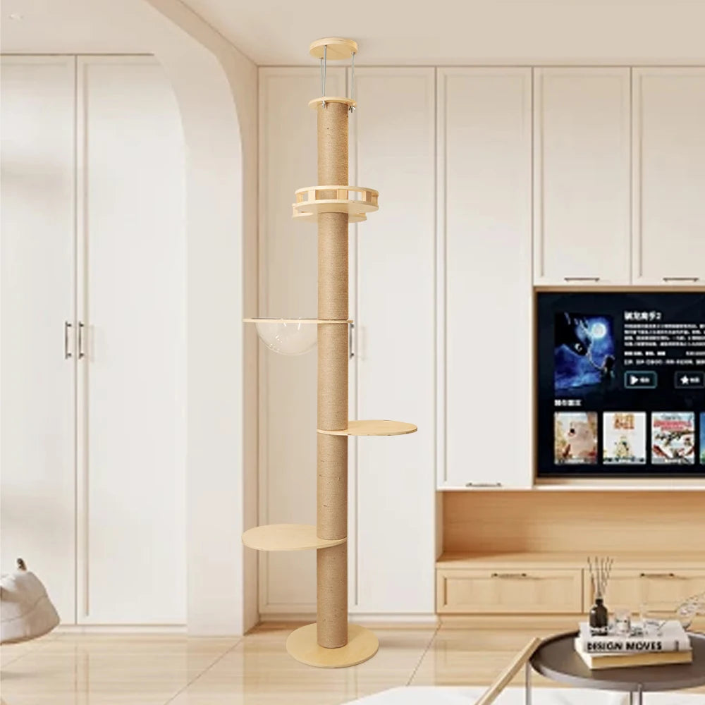 Arbre à Chat PotoFix™ - Ronron-Toudou