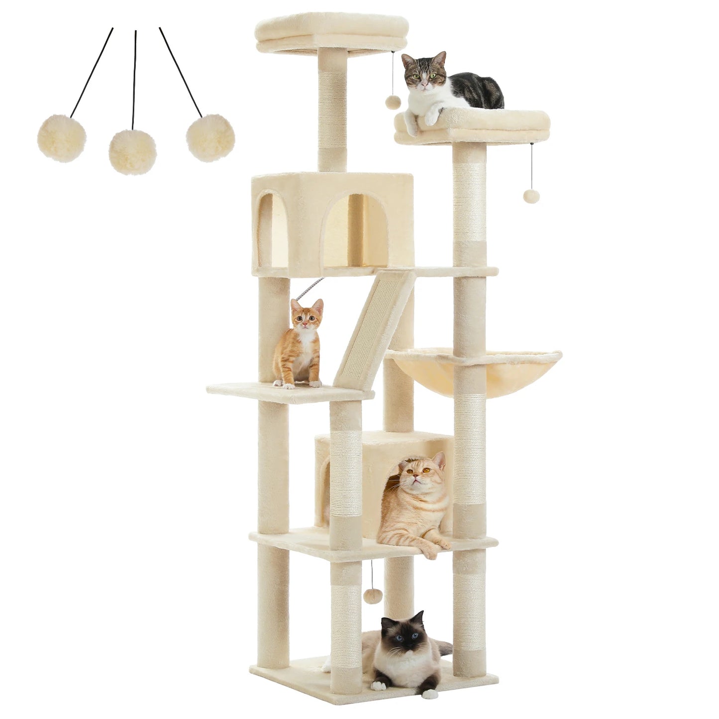 arbre-a-chat-tour-boule-creme
