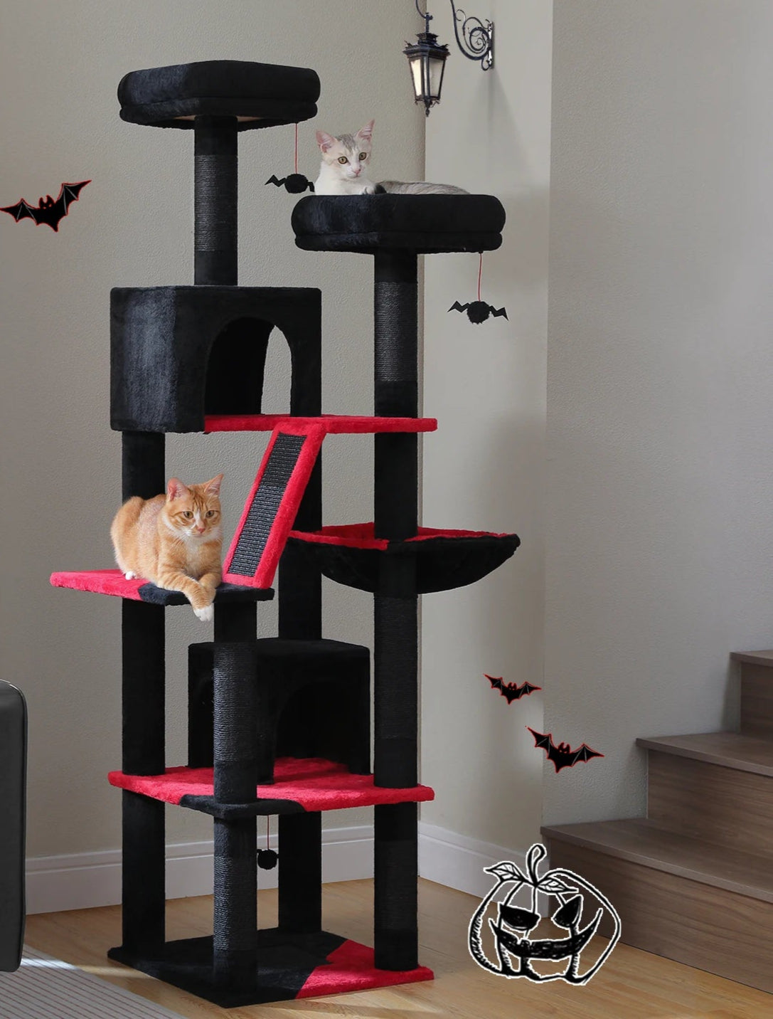 arbre-a-chat-tour-halloween