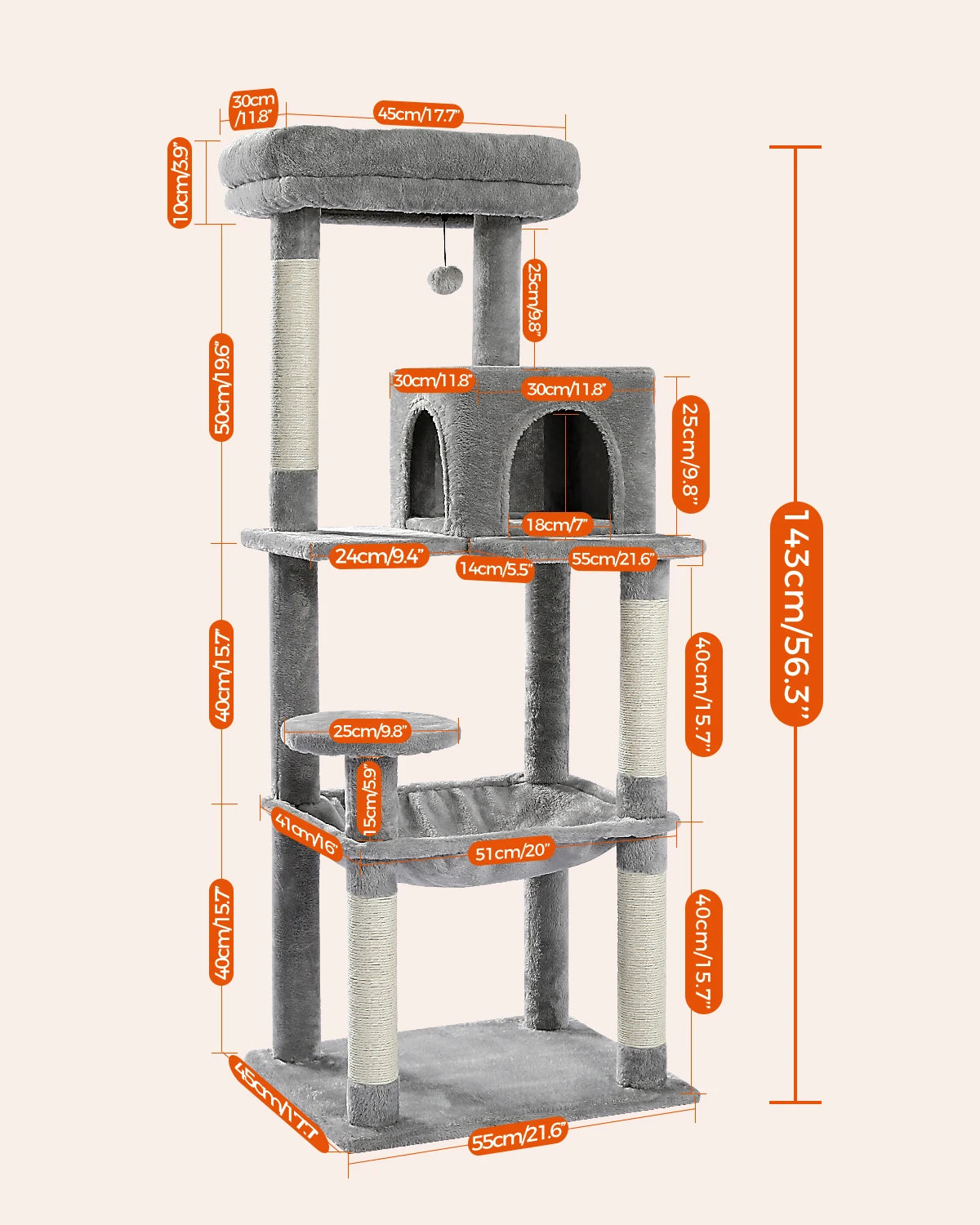 arbre-a-chat-ultra-grise-dimension