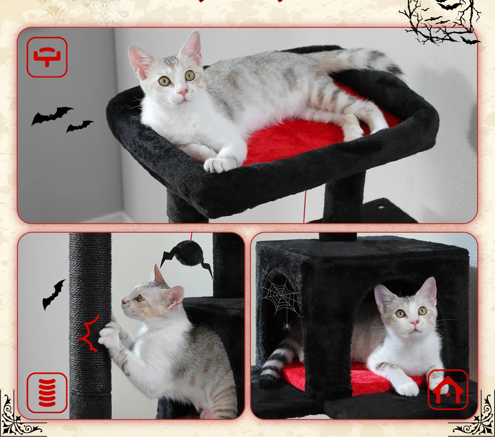 arbre-a-chat-ultra-rouge-noir-robuste
