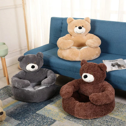 Coussin Chat Teddy™ - Ronron-Toudou