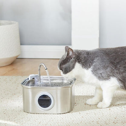 fontaine-a-eau-pour-chat-jet-fonctionnel