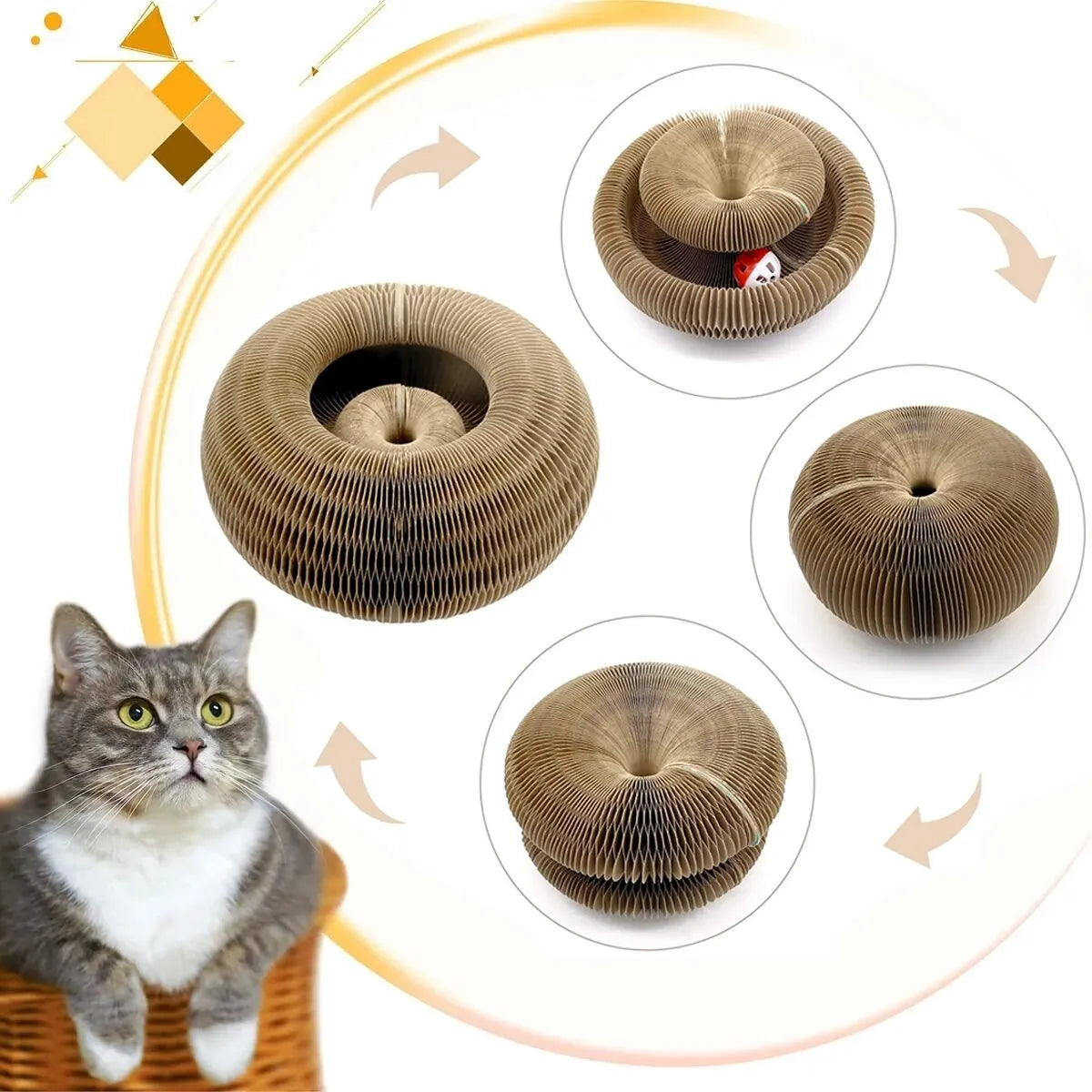 Griffoir chat Repli™ - Ronron-Toudou