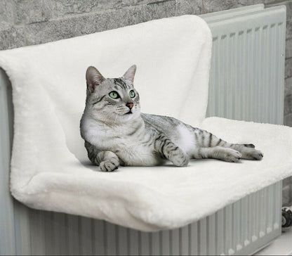 hamac-pour-chat-confort-blanc-pose