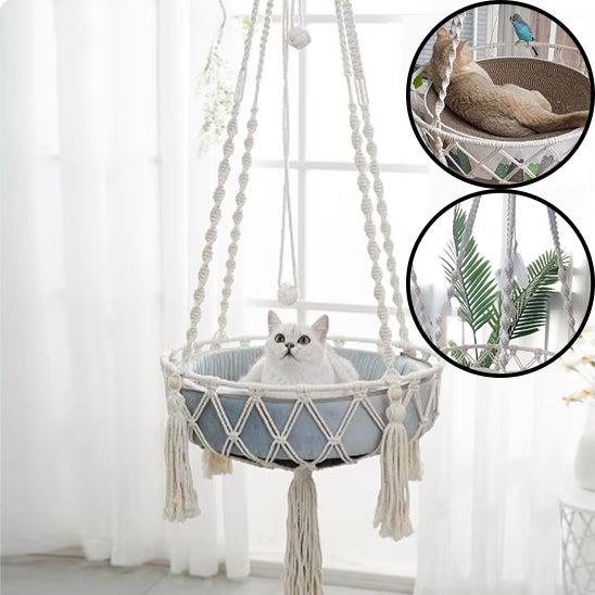 hamac-pour-chat-suspendu-pose