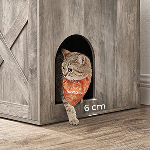 Meuble litière pour chat - Abri™ - Ronron-Toudou