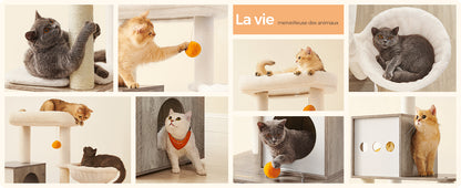 Meuble litière pour chat - Lideal™ - Ronron-Toudou