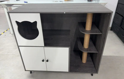 Meuble litière pour chat - Meubli™ - Ronron-Toudou