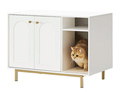 Meuble litière pour chat - Discret™ - Ronron-Toudou