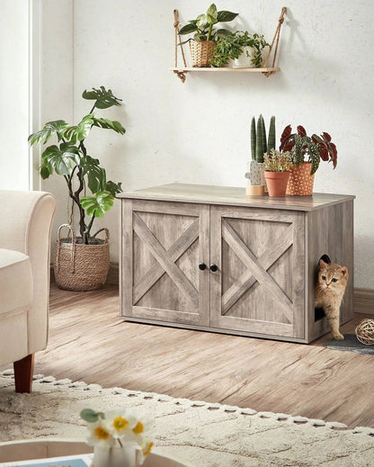 Meuble litière pour chat - Abri™ - Ronron-Toudou