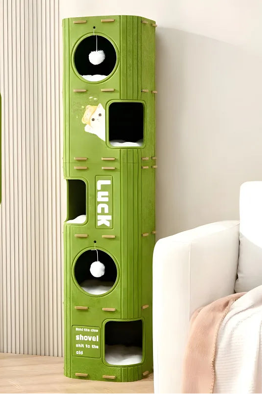 niche-pour-chat-douillet-superposer