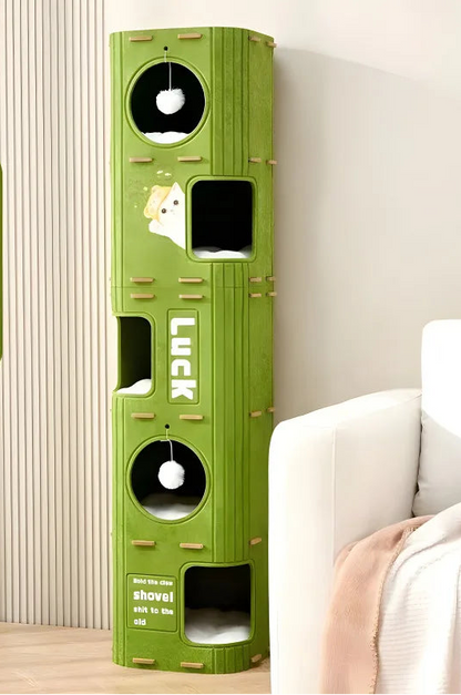 niche-pour-chat-douillet-superposer