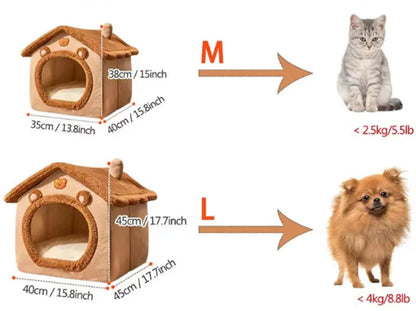 Niche pour Chat Maisonnette ™ - Ronron-Toudou