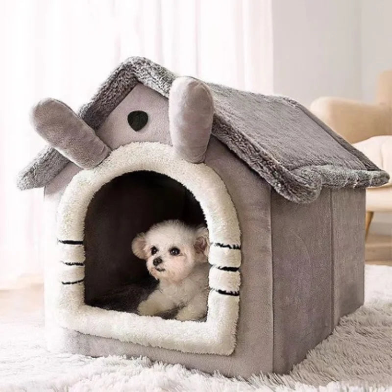 niche-pour-chat-maisonnette-confortable