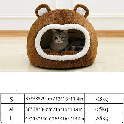 Niche pour chat - Ourson™ - Ronron-Toudou