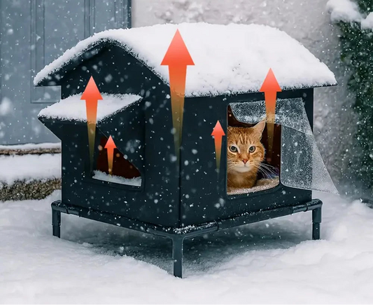 niche-pour-chat-récho-hivernal