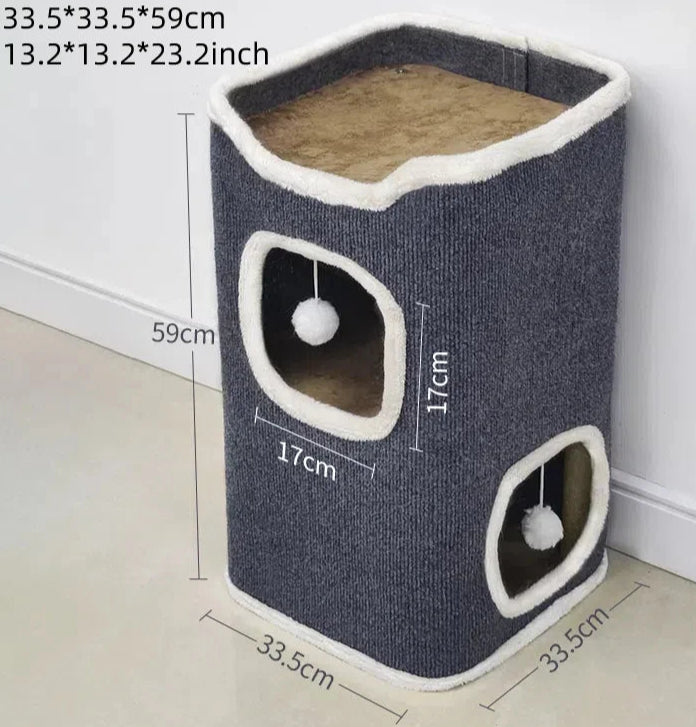 Niche pour chat - Tour™ - Ronron-Toudou