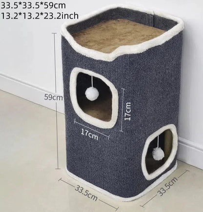 Niche pour chat - Tour™ - Ronron-Toudou