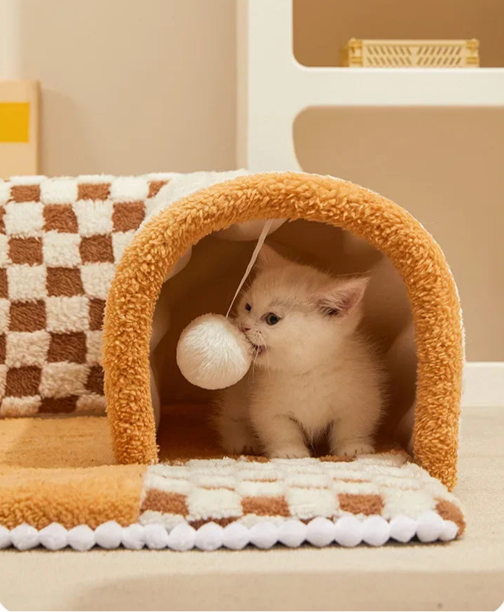 Niche pour chat - Tunnel™ - Ronron-Toudou