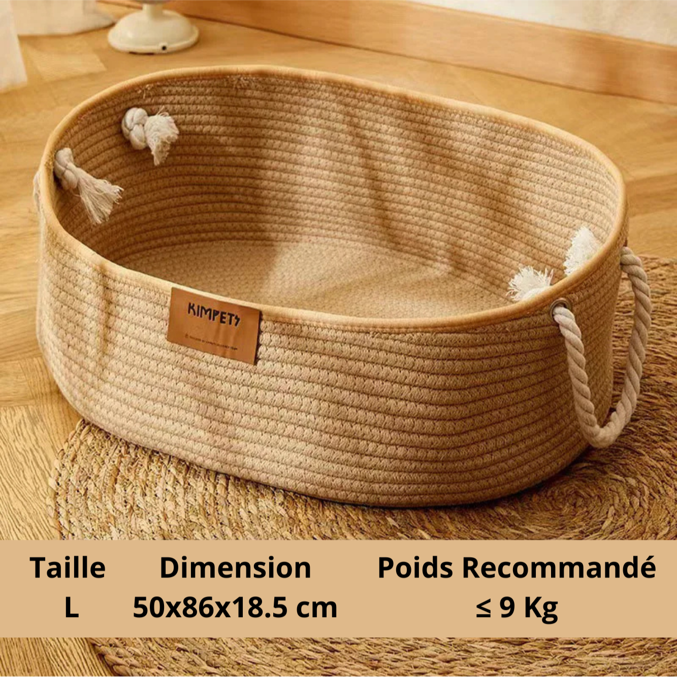 Panier chat - ROTIN™ - Ronron-Toudou