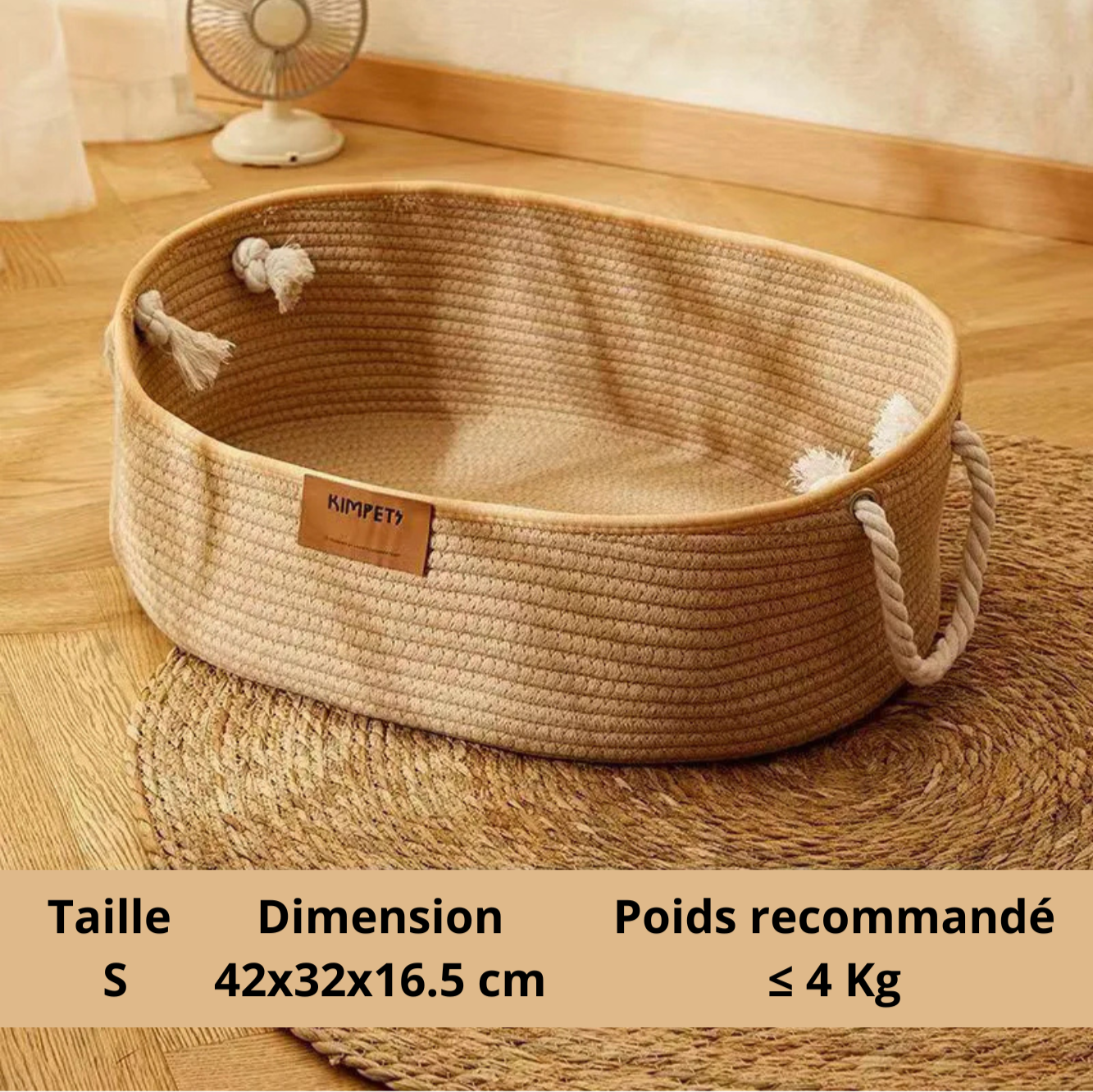 Panier chat - ROTIN™ - Ronron-Toudou